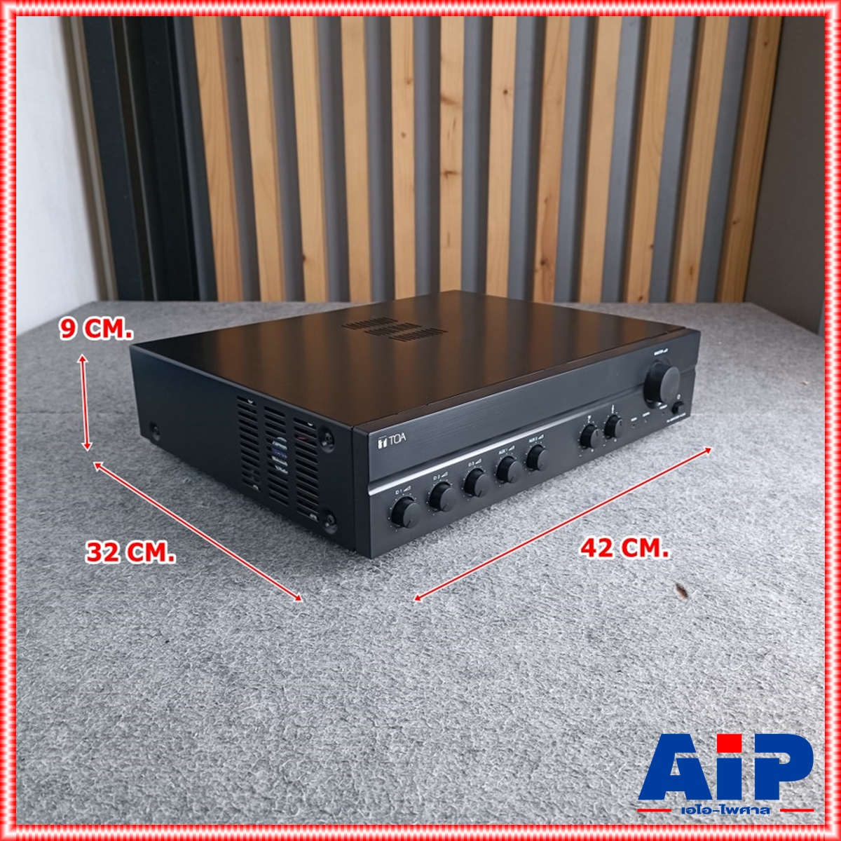 TOA A-2240H AMPLIFIER เครื่องขยายเสียง A 2240H A2240H AMP amp แอมป์ แอมป์TOA เครื่องเสียง เอไอ-ไพศาล