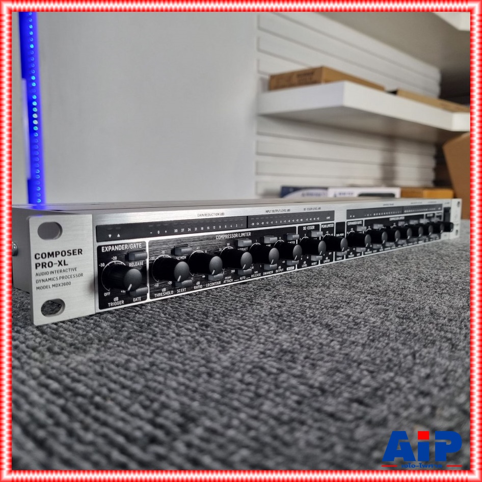 BEHRINGER MDX2600 COMPOSER +++ โปรเซสเซอร์ไดนามิกส์ คอมเพรสเซอร์ MDX-2600 MDX 2600 เอไอ-ไพศาล