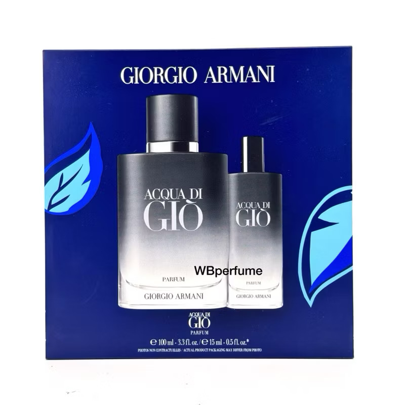 ชุดน้ำหอม Armani Acqua di Gio Parfum GiftSet 100ml + 15ml