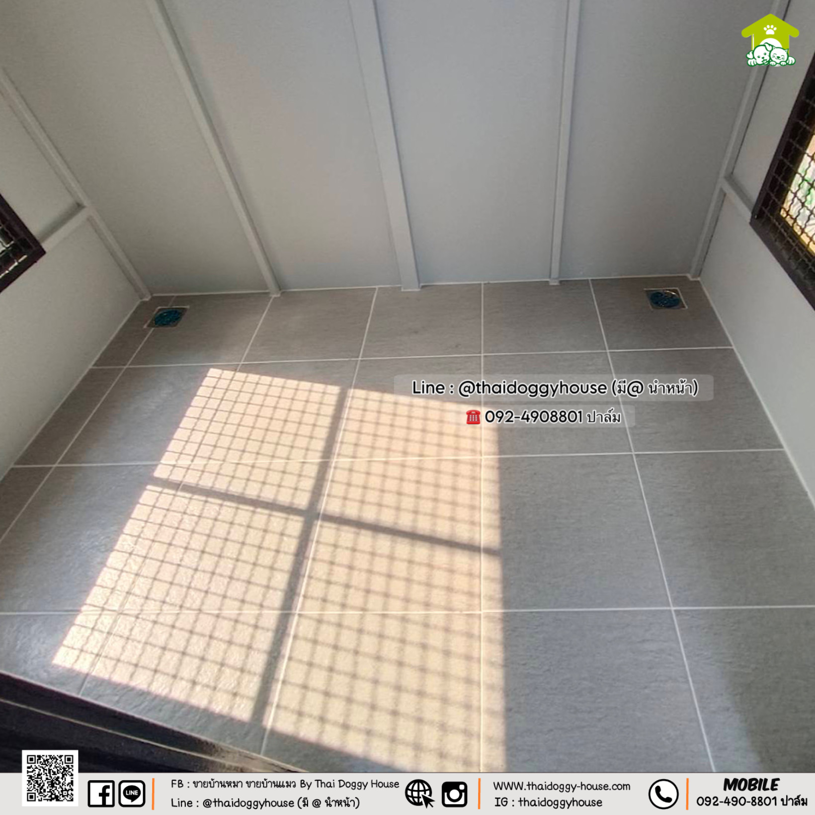 𝗠𝗜𝗡𝗜𝗠𝗔𝗟 𝗦𝗧𝗬𝗟𝗘 บ้านหมา บ้านแมว " 𝐓𝐇𝐀𝐈 𝐃𝐎𝐆𝐆𝐘 𝐇𝐎𝐔𝐒E