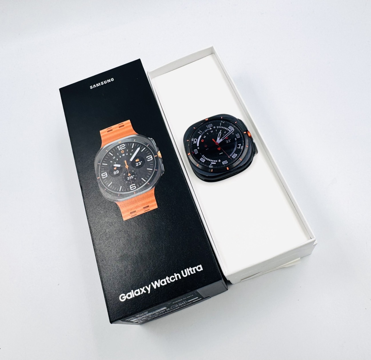 🍟 Samsung Galaxy Watch Ultra 47MM. LTE Titanium Gray 🍟 จอใหญ่ๆ ราคาโดนใจ ⌚