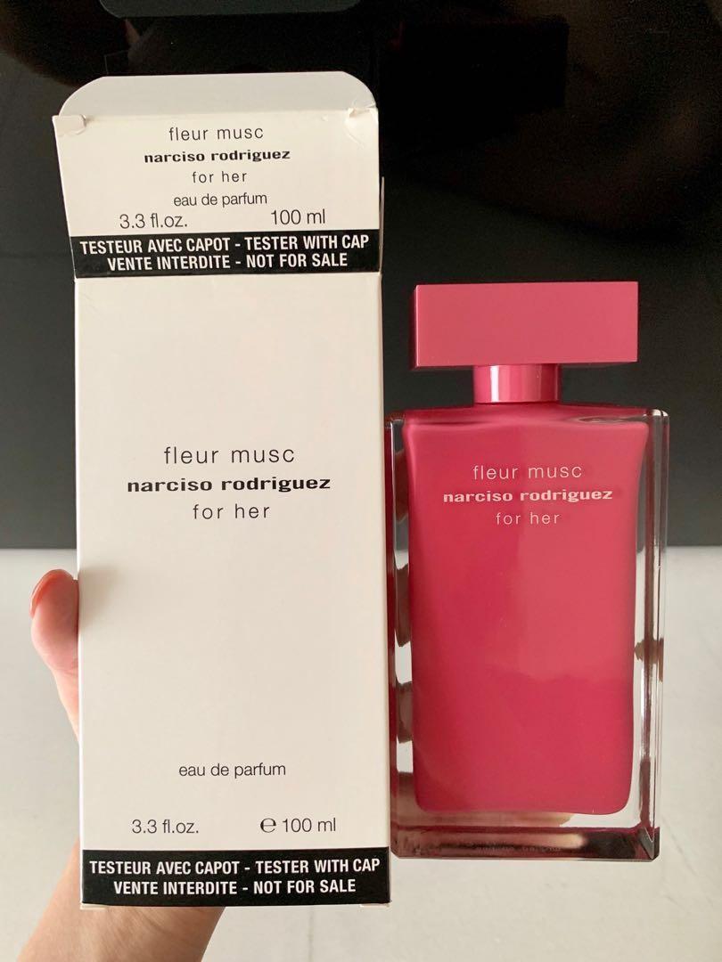 น้ำหอมแท้100% Narciso Rodriguez Fleur Musc for her edp 100ml Tester