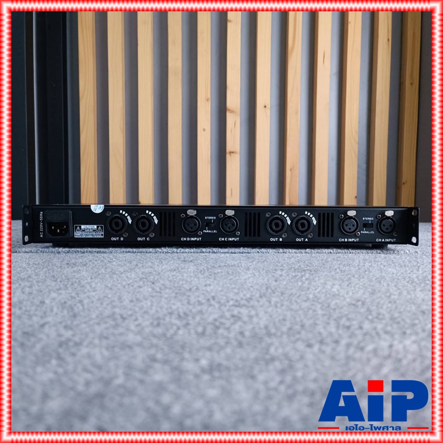 PROEUROTECH MA-4350 POWERAMP 1U 4CH พาวเวอร์แอมป์ แอมป์ขยายเสียง ซัพพลายแบบสวิทชิ่ง PROEURO TECH(โปรยูโร่ เทค) MA 4350 MA4350 เอไอ-ไพศาล