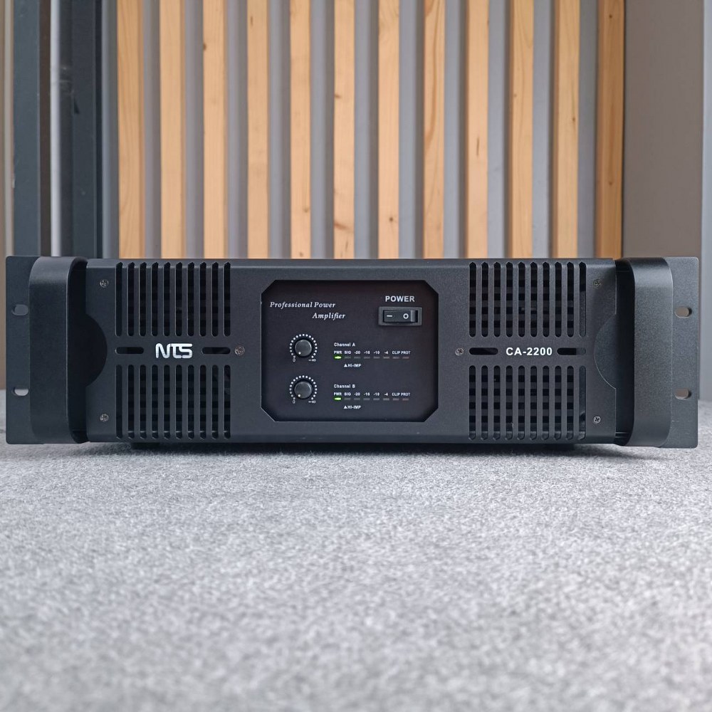 NTS CA-2200 POWERAMP CLASS H เพาเวอร์แอมป์ เครื่องขยายเสียง แอมป์ แบบหม้อแปลง CA 2200 CA2200 เอไอ-ไพศาล