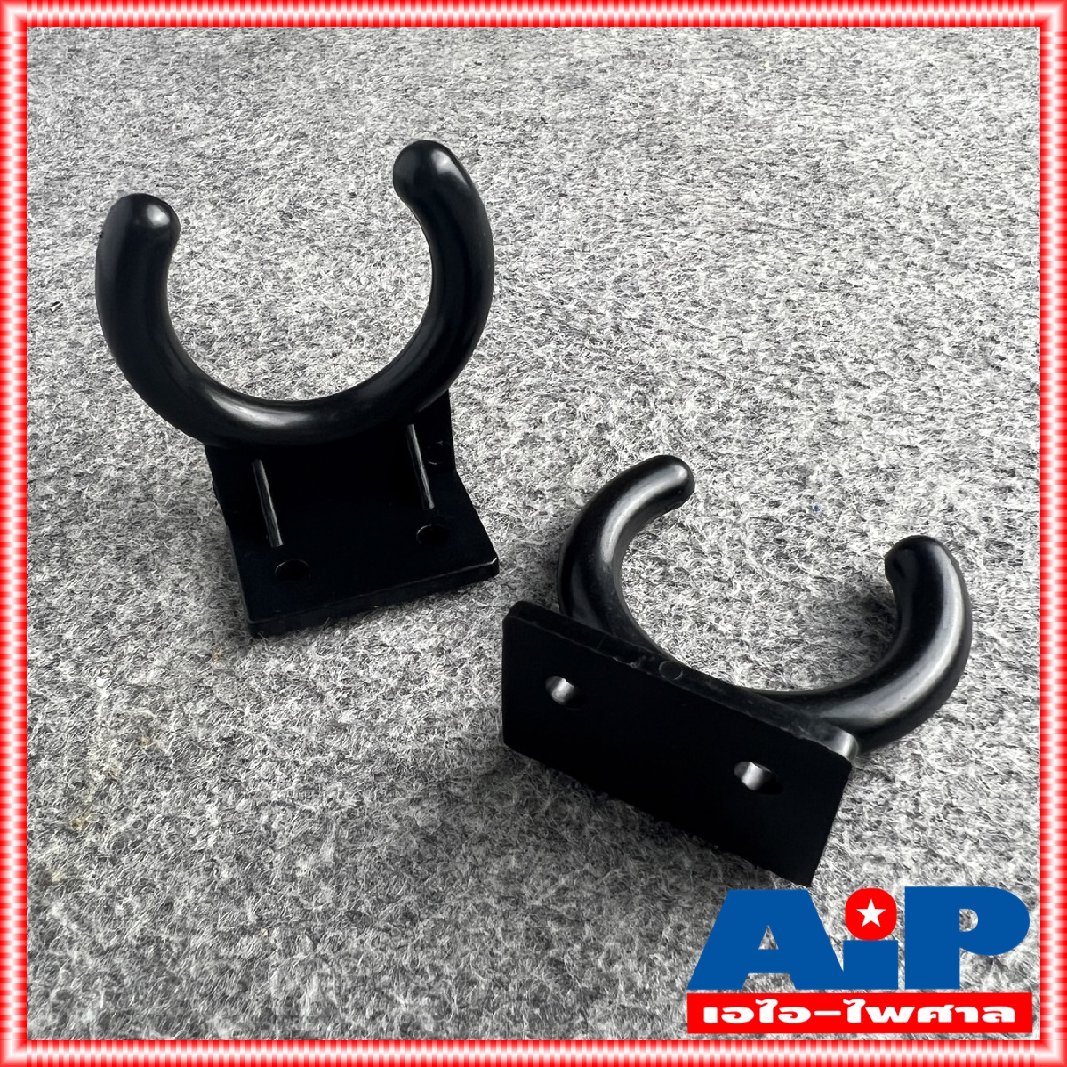 1อัน NPE HM-1B (ABS) ขาแขวนไมโครโฟนแบบพลาสติกสีดำ HM 1 B ที่แขวนไมค์ติดผนัง HM1B ที่แขวนไมค์