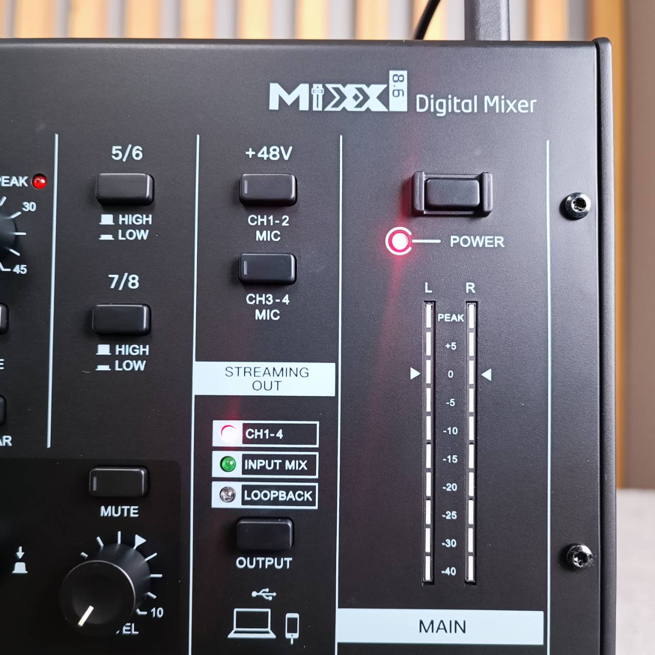 RELACART MIXX8.6 mixer มิกเซอร์ มิกเซอร์ดิจิตอล 8 อินพุต เสียบไมค์ได้ 4 ช่อง MIXX-8.6 ดิจิตอลมิกเซอร์ MIXX 8.6 เอไอ-ไพศาล