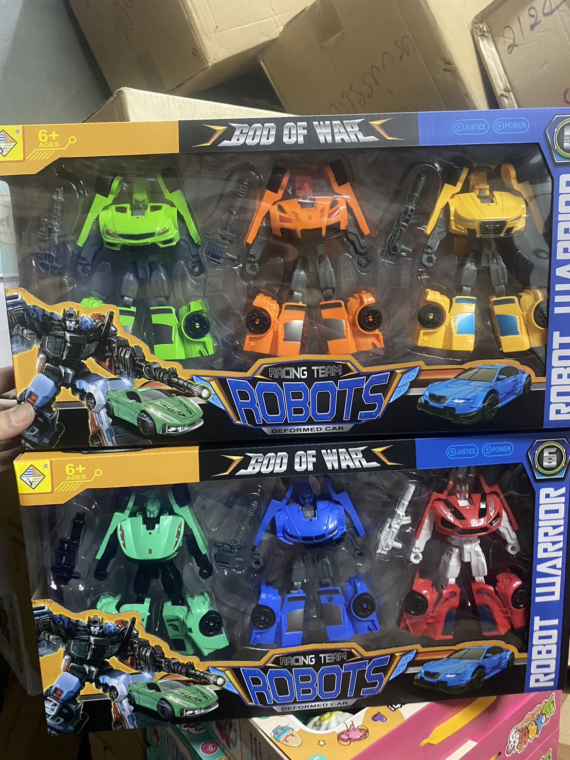 HY8833 ของเล่นเด็กหุ่นแปลงร่างรถ หุ่นของเล่นเด็ก ปลีกชิ้นละ