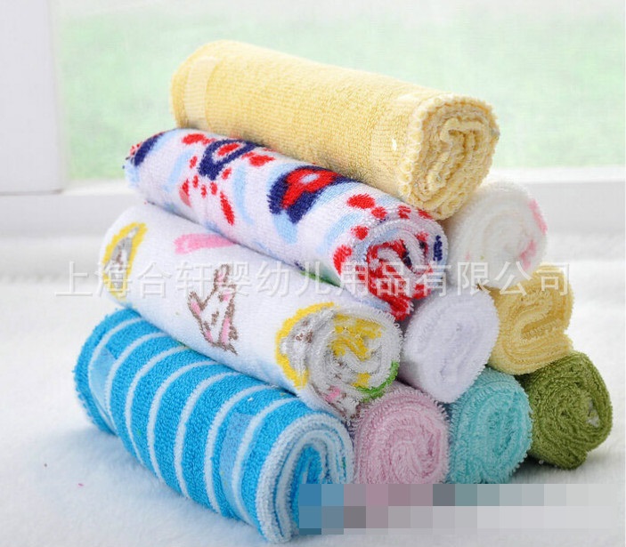 BCH234 ของใช้เด็กผ้าเช็ดหน้าเด็ก ผ้าเช็ดปากเด็ก ผ้าขนนุ่ม ถุงตาข่าย