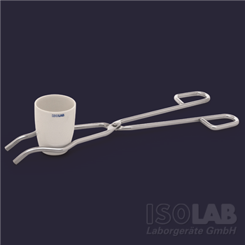 ISOLAB TONGS - for crucibles, 300 mm