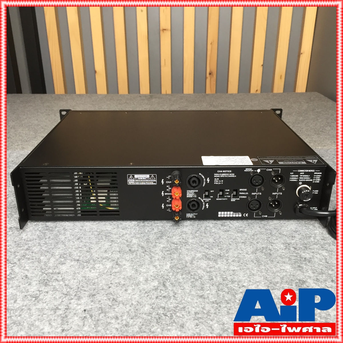 NTS PA600 poweramp เอ็นที่เอส PA 600 power amp PA-600 เพาเวอร์แอมป์ แอมป์ขยาย เครื่องเสียง แอมป์ เพาเวอร์ เอไอ-ไพศาล