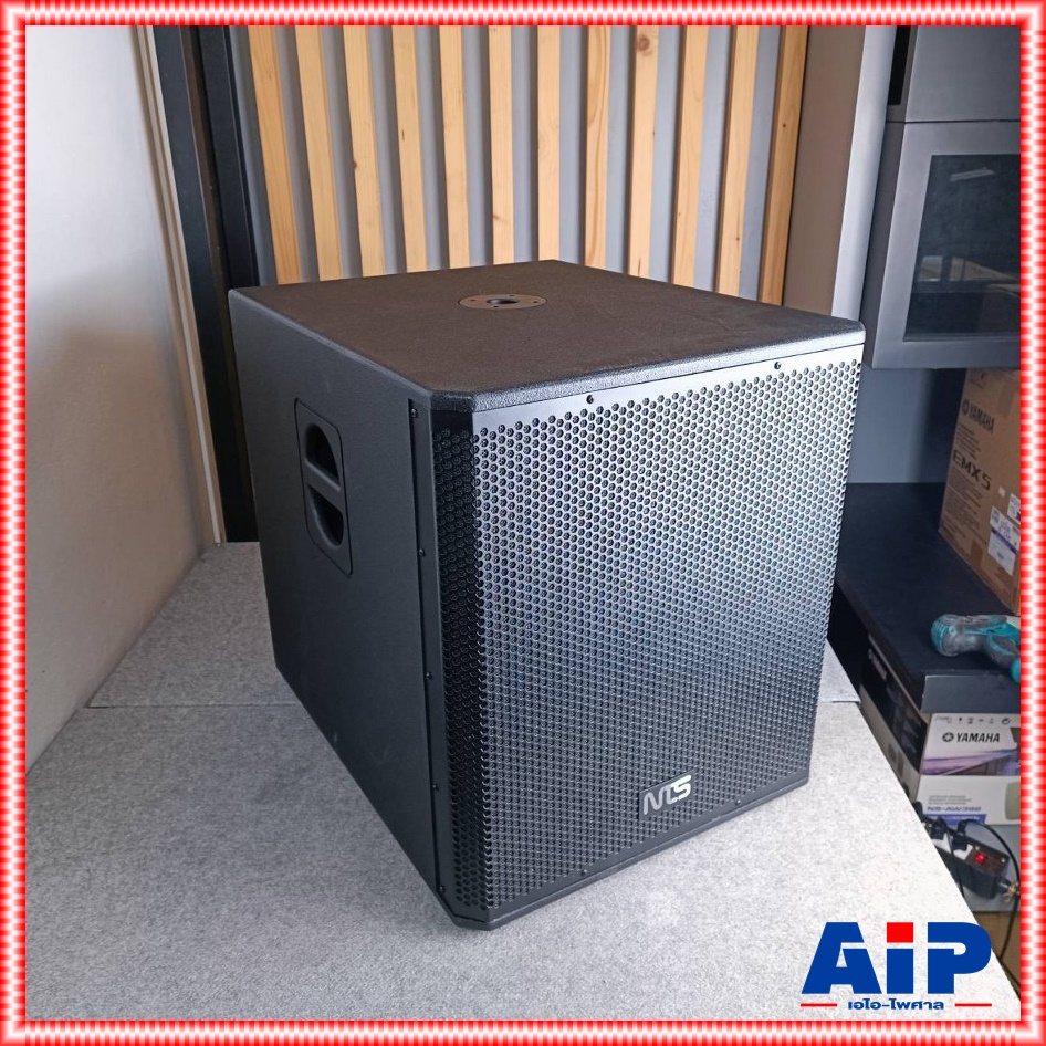 NTS PWS-18 ตู้ลำโพงซับ18นิ้ว ACTIVE ตู้ลำโพงซับ18+แอมป์ 1200 วัตต์ (800 วัตต์ RMS) ตู้ลำโพงซัฟวูฟเฟอร์ 18นิ้ว ตู้ลำโพง 18นิ้ว PWS 18 PWS18 เอไอ-ไพศาล