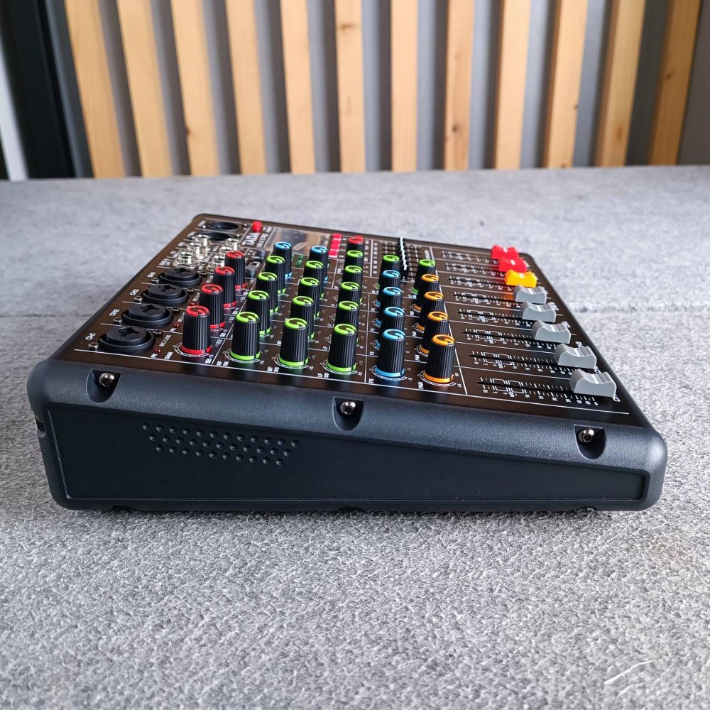 TADA LIVE-6 MIXER มิกเซอร์ ธาดา LIVE 6 LIVE6 Bluetooth มี USB เล่น Mp3 ได้ มีเอฟเฟกแท้ effect EQ 7 แบนด์ มี REC บันทึกเสียงได้ เอไอ-ไพศาล