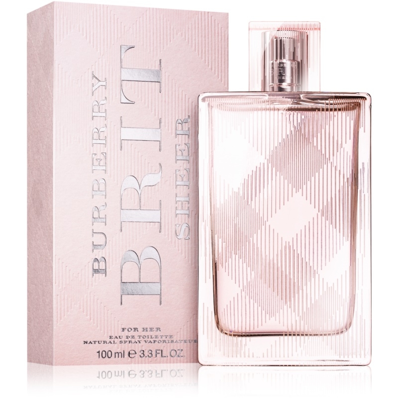 น้ำหอม Burberry Brit Sheer EDT 100ml. women พร้อมกล่อง ของแท้ 100%