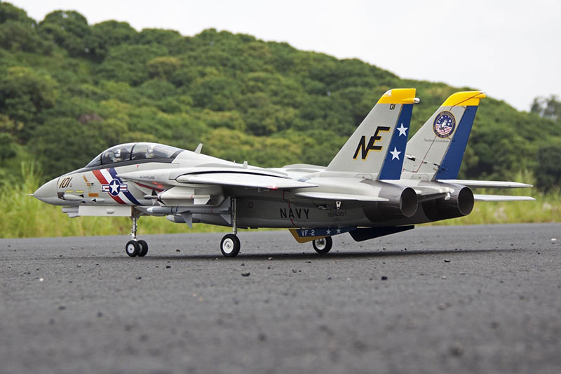 เครื่องบินไฟฟ้า ตัวลำ+ชุดไฟ Freewing F-14 Tomcat Twin 80mm EDF Jet PNP