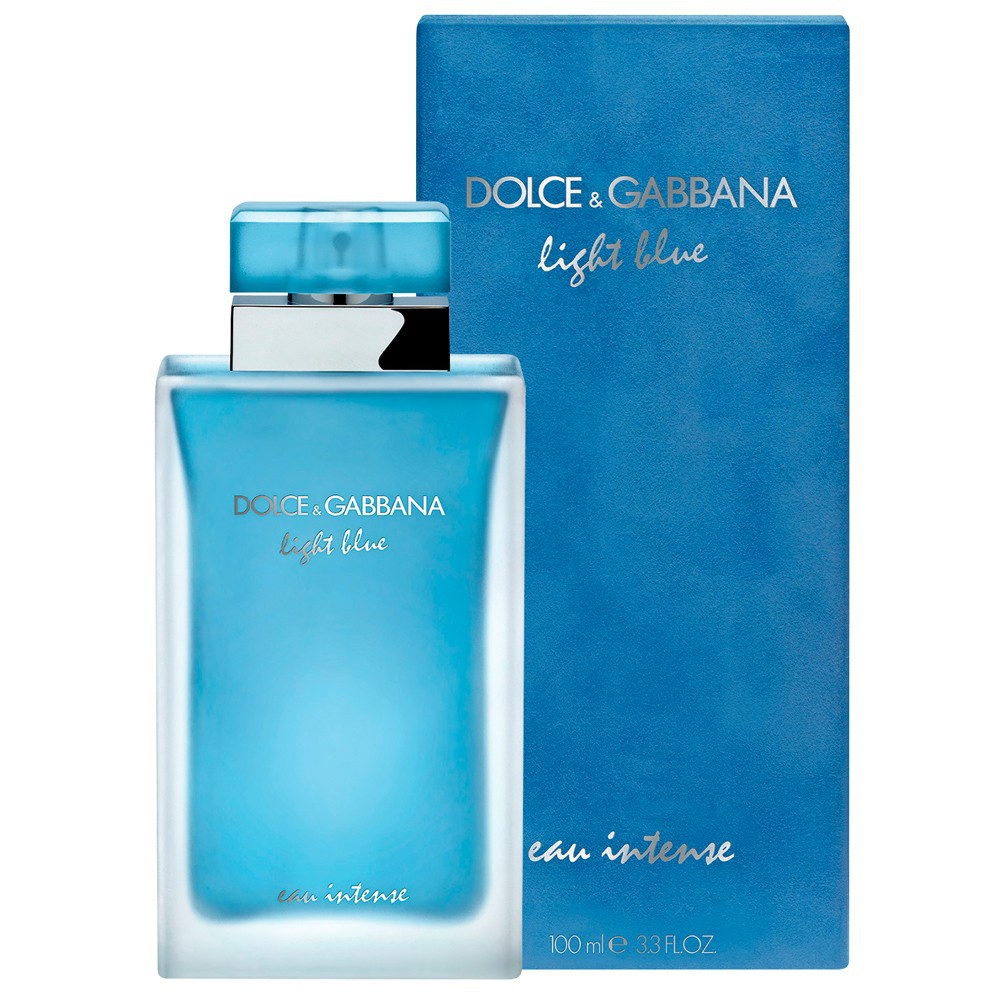 น้ำหอมของแท้ 100% Dolce & Gabbana Light Blue Eau Intense EDP Women 100 ml.