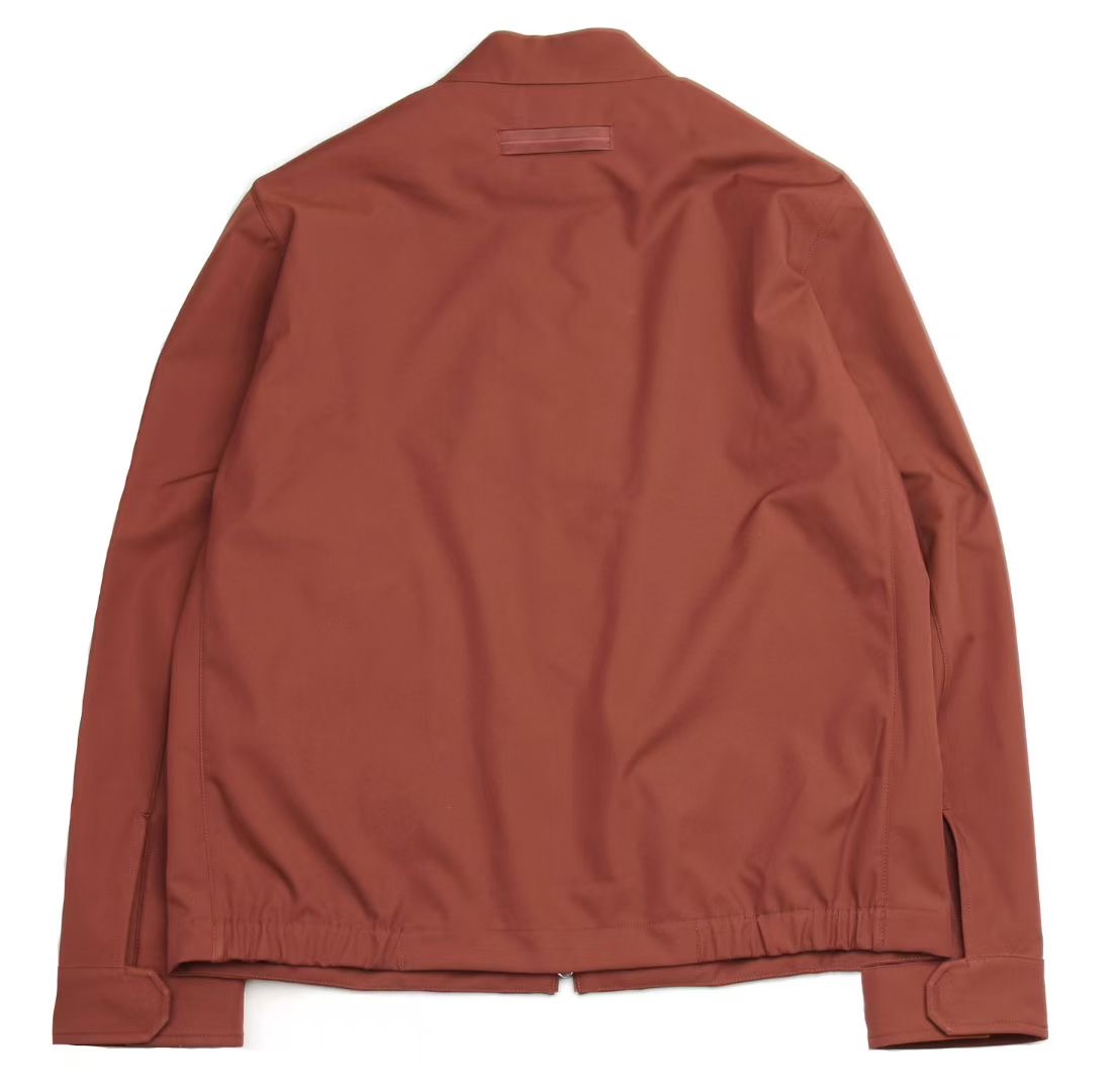 **do** เสื้อคลุม Zegna MOTORIN 100CC MICROFIBER BLOUSON สินค้าใหม่ ของแท้