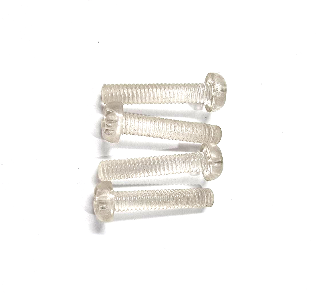 สกรูพลาสติก (ราคาต่อ1ชิ้น)(มีหลายขนาด) น็อตยึดปีก น็อตพลาสติก