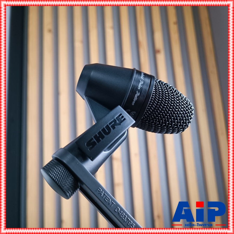 SHURE PGA56LC ไมค์กลอง ไมค์เครื่องดนตรี pga 56 lc Dynamic Snare/Tom Microphone ไมค์สาย ไมค์ทอม microphone ของแท้ +++