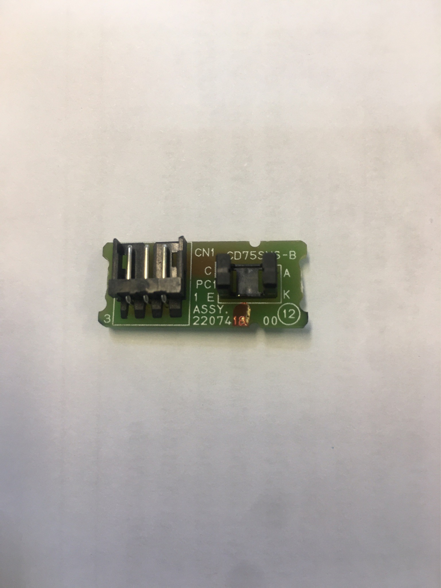 Board Assy,SNS [ORI] (บอร์ดเซ็นต์เซอร์หลัง)EPSON LQ-2090II/LQ-590II