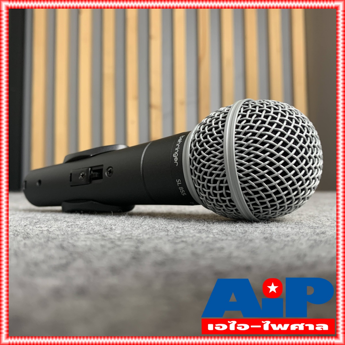 BEHRINGER ไมโครโฟน รุ่น SL-85S SL85 SL 85 S Dynamic Microphone ไมค์ ไมค์สาย ไมค์ร้อง ไมค์พูด SL85S ไมค์คาราโอเกะ +++