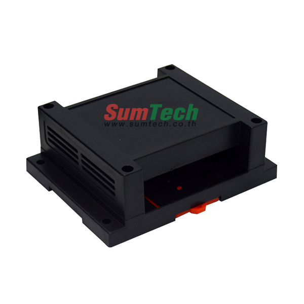 abs plastic 115X90X40mm distribution din rail enclosure supply (AK-P-03-Black)