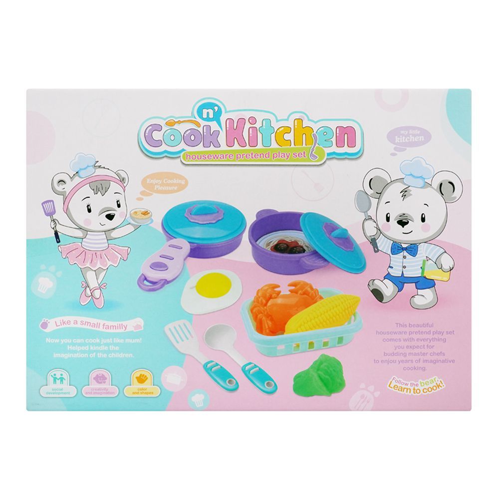 525-06A ของเล่นชุดครัวพร้อมอาหารกล่อง กล่องละ