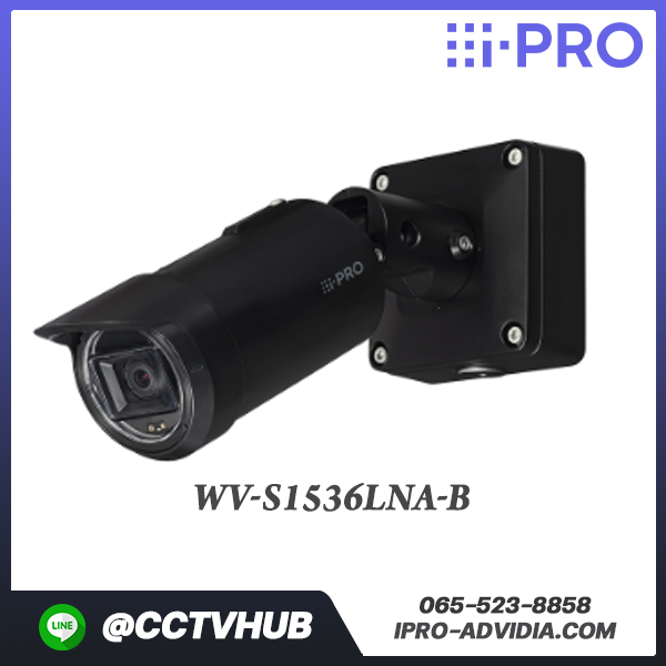 กล้อง I-Pro รุ่น WV-S1536LNA-B 2MP (1080p) Outdoor Bullet Network Camera