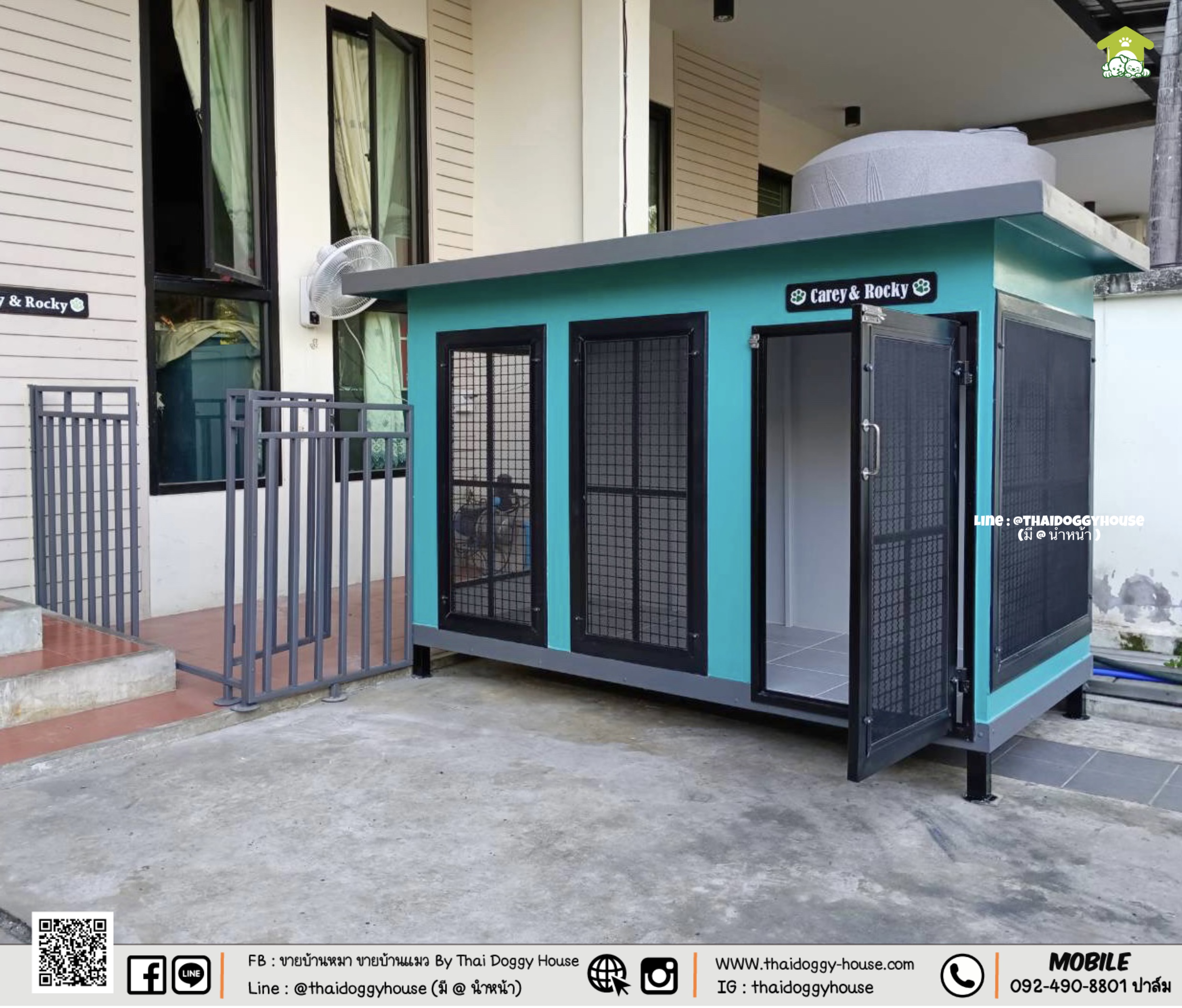 บ้านหมา บ้านแมว " 𝐁𝐎𝐗 𝐒𝐓𝐘𝐋𝐄 𝐁𝐘 𝐓𝐇𝐀𝐈 𝐃𝐎𝐆𝐆𝐘 𝐇𝐎𝐔𝐒𝐄 "