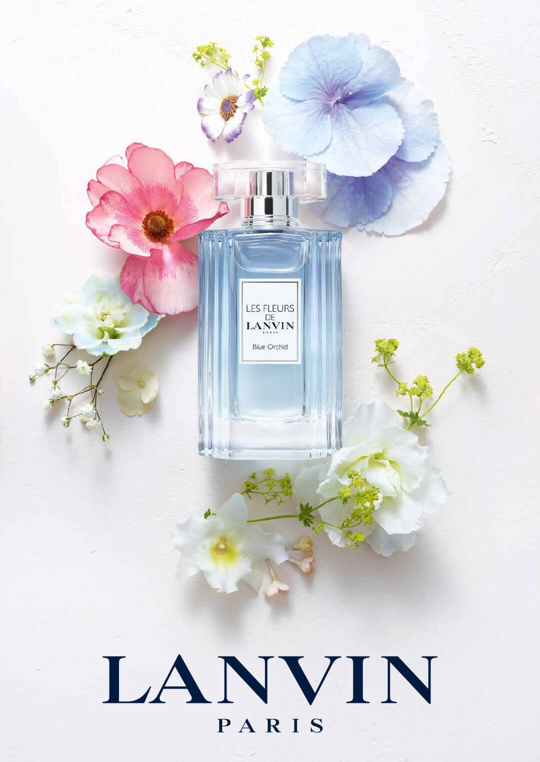น้ำหอม แท้100% Lanvin Les Fleurs de Lanvin Blue Orchid EDT 90 ml กล่องซีล