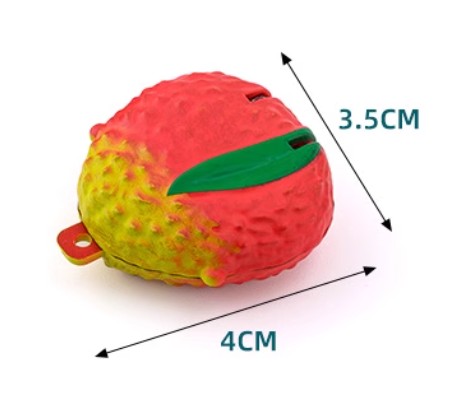 พวงกุญแจ กระไกรตัดเล็บ แบบมินิ รูป ผลไม้ ลิ้นจี่ และ สัปปะรด น่ารัก ๆ ของขวัญ ของชำร่วย งานแต่งงาน น่ารัก ๆ 610102