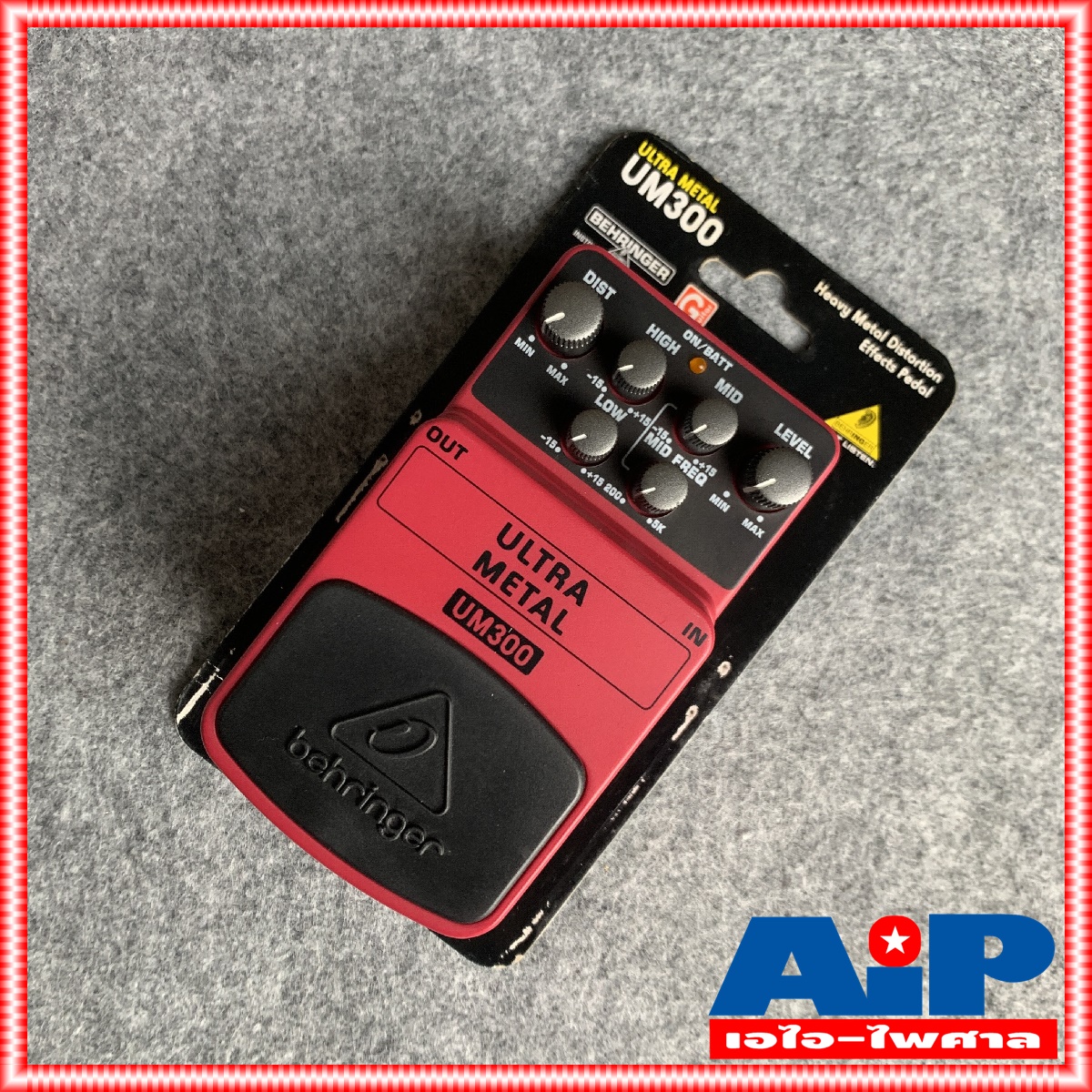 BEHRINGER UM300 เอฟเฟคกีต้าร์ ultra metal เอฟเฟ็คกีตาร์ที่ให้เสียงแตกแบบ Ultra Metal Distortion UM-300 UM 300 +++