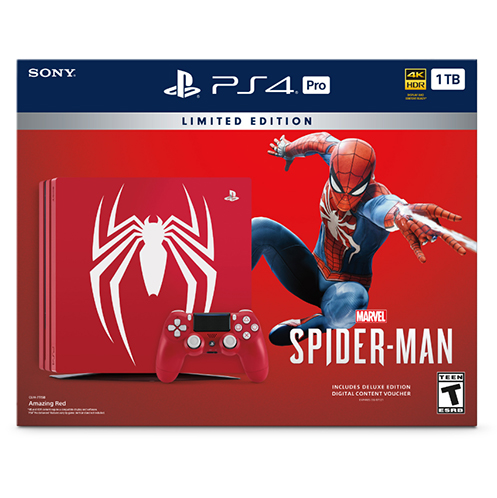 PS4™Pro Marvel's Spider-Man Limited Edition.