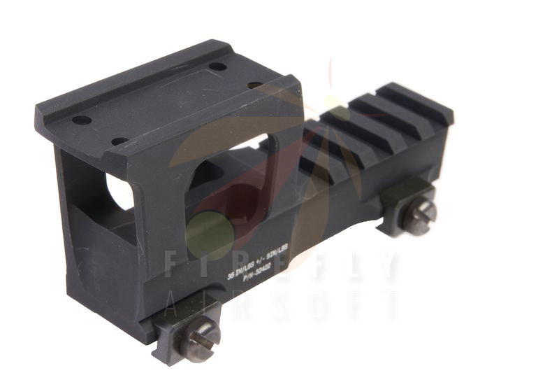 KNIGHTS ARMAMENT HIGH RISE MOUNT (FOR T1 MICRO) - BLACK (BY DYTAC)