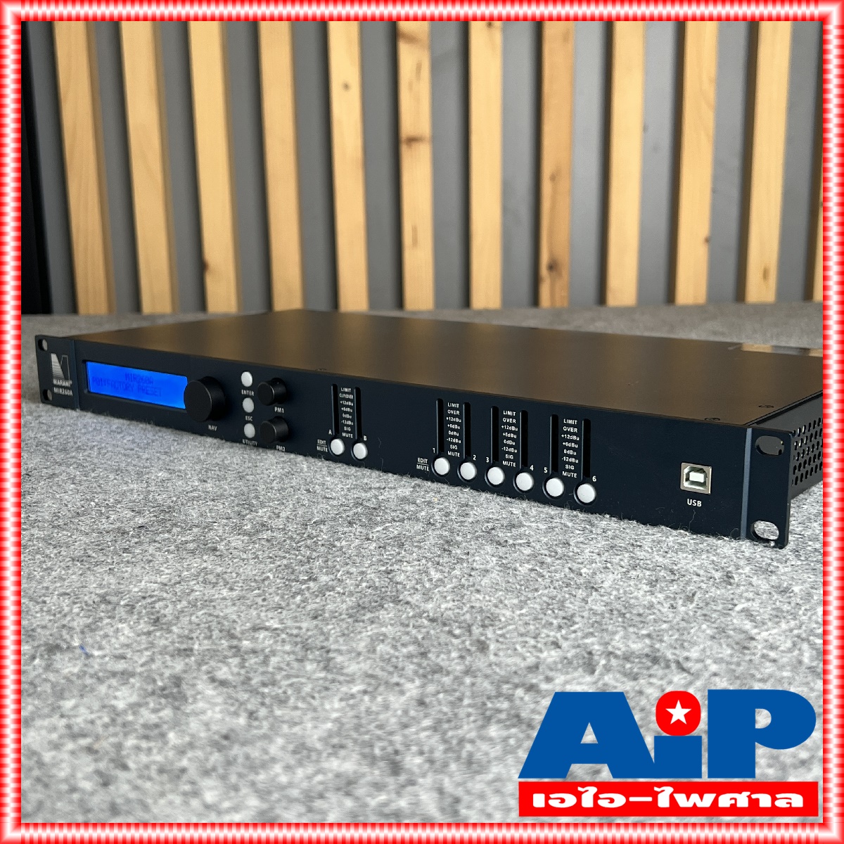 MARANI MIR260A ครอสโอเวอร์ดิจิตอล loudspeaker processor MIR-260A MIR 260 A MIR-260 MIR260 อไอ-ไพศาล