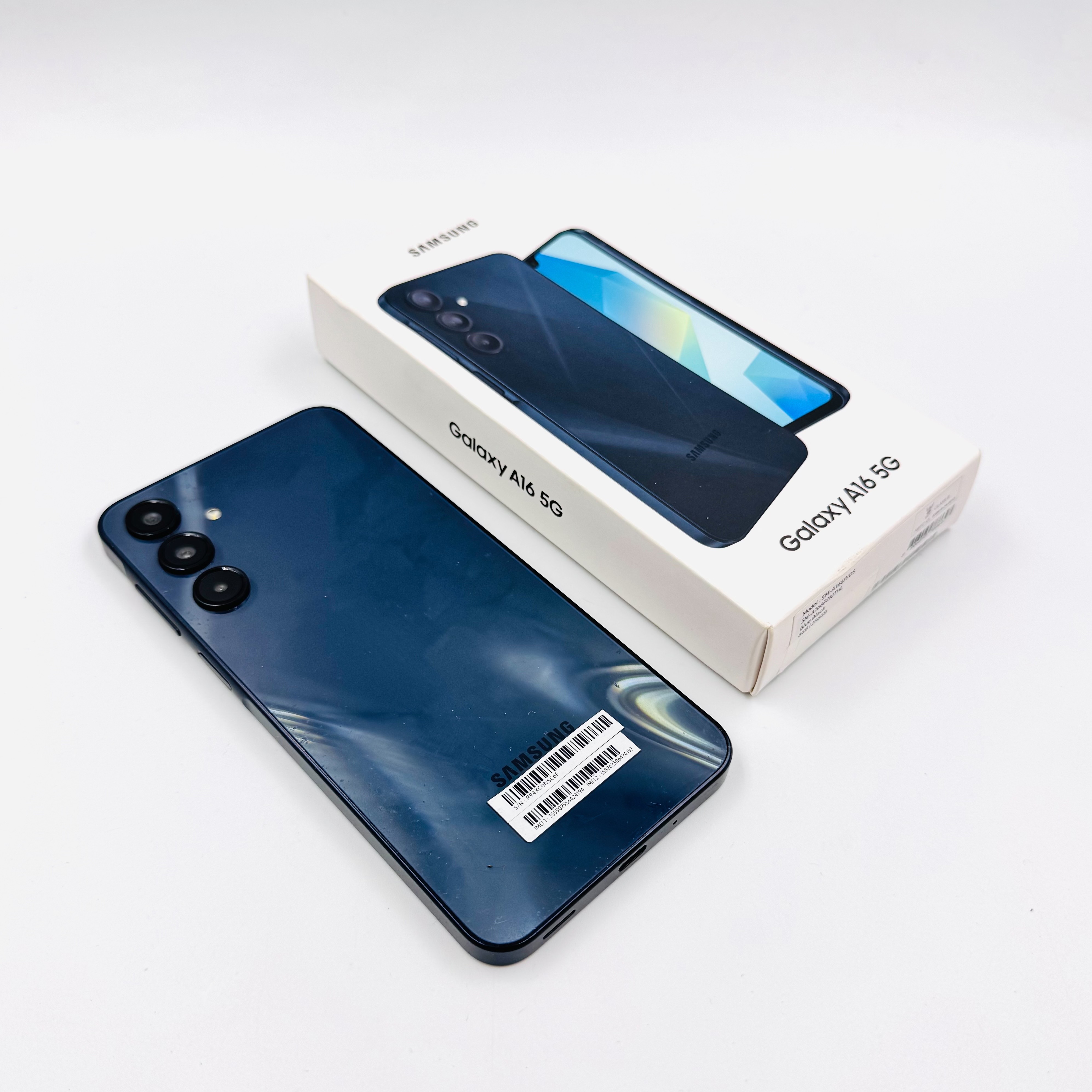 💜💙 Samsung Galaxy A16 8GB+256GB Blue Black 💜💙 ศูนย์ไทย ครบกล่อง #มีปกศ.8 เดือน🍹