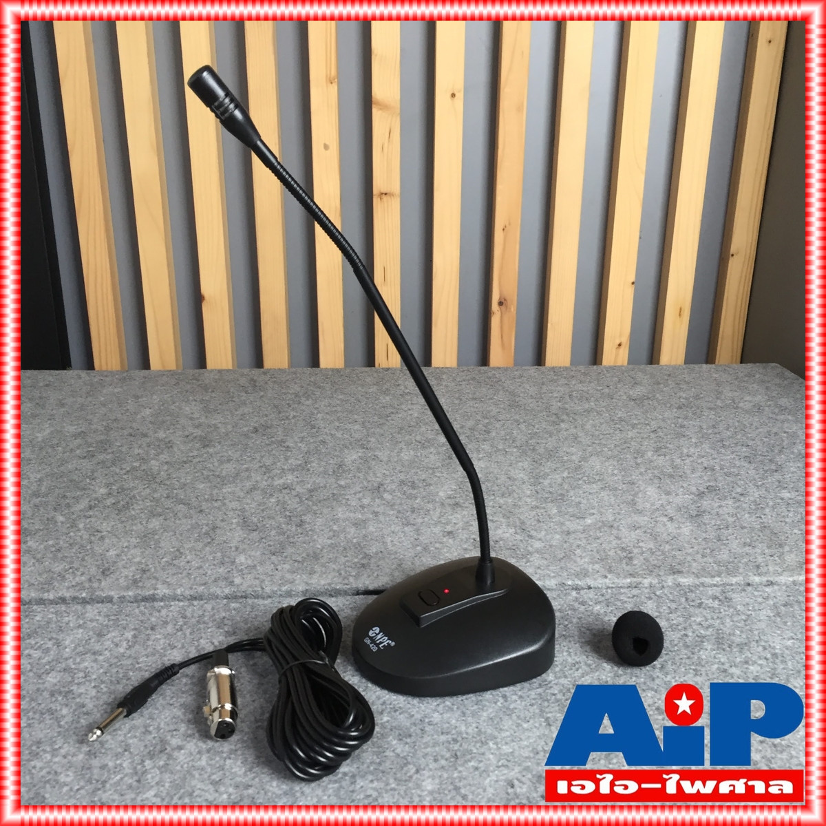 NPE GN-420 ไมค์ประชุมคออ่อน ไมค์ประกาศ ไมค์ประชาสัมพันธ์ ไมค์โครโฟนมีความยาว42cm GN420 GN 420 เอไอ-ไพศาล