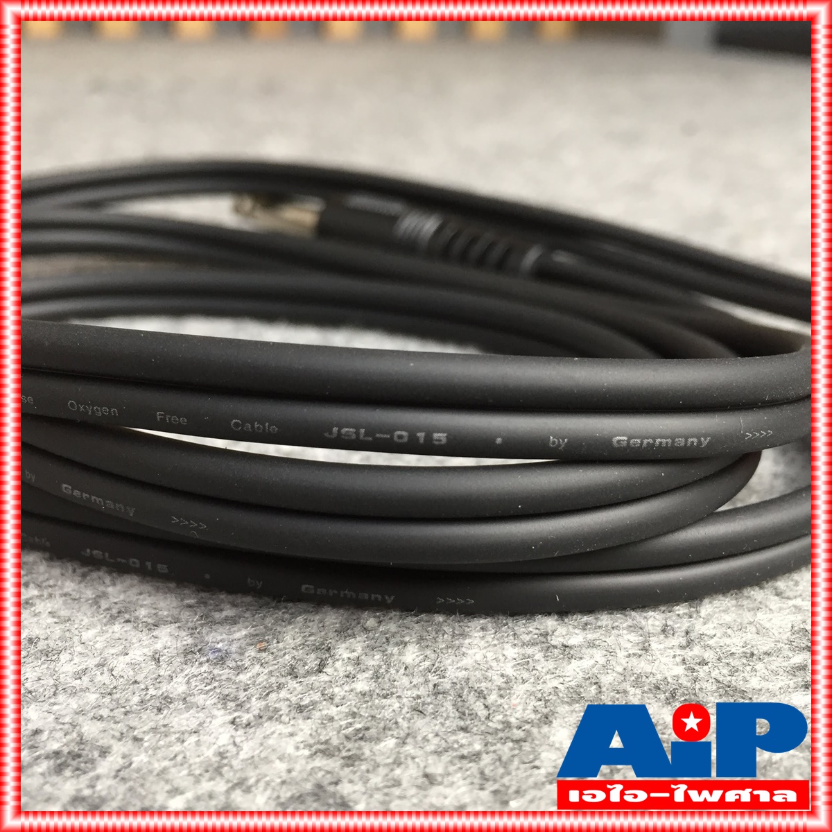 1.5เมตร DYNACOM J015 สาย P.MIC MONO - P.RCAx2 ความยาว 1.5เมตร ไดน่าคอม สาย ปลั๊ก PHONE โมโน ออก RCA x2 1.5M สายสัญญาณ