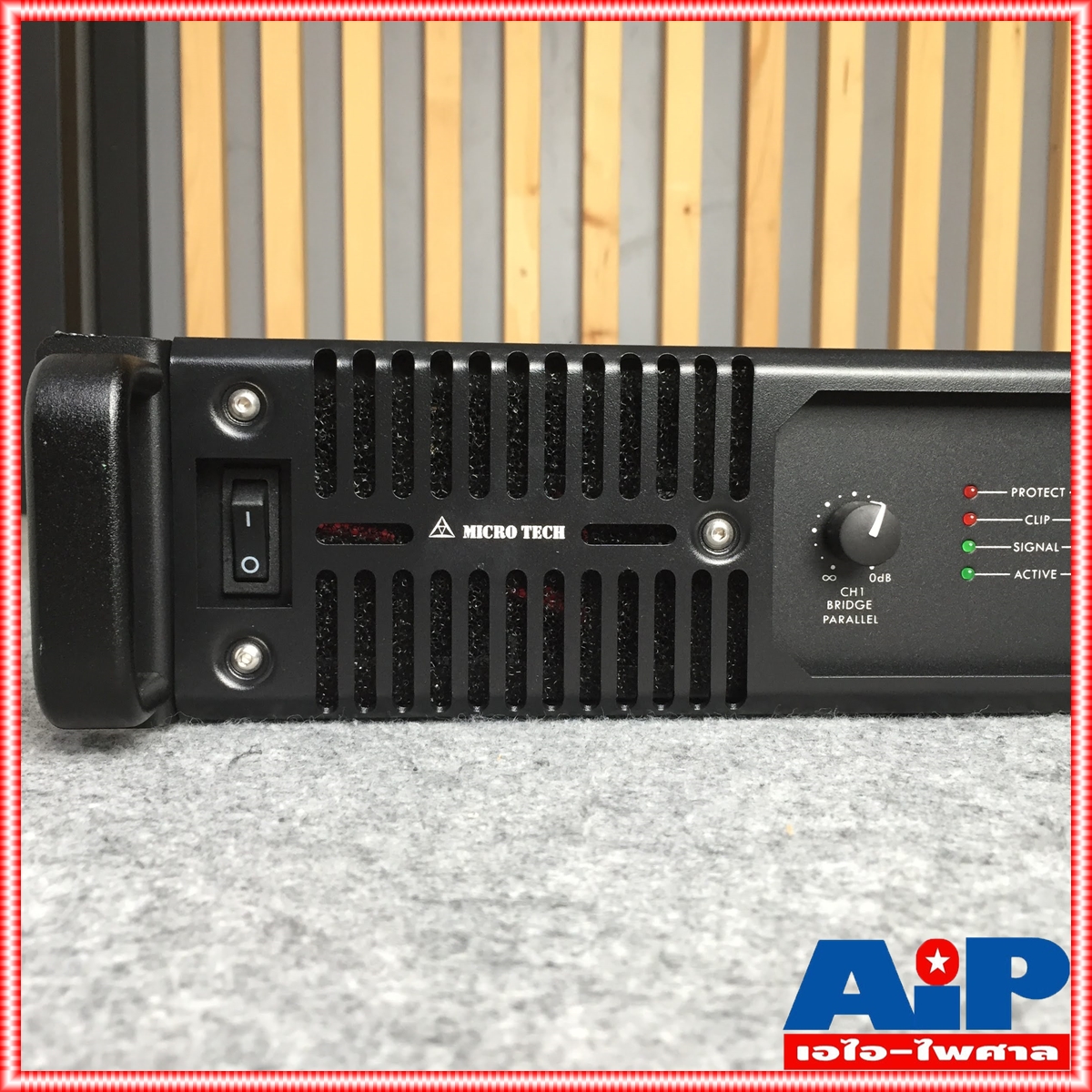 MICROTECH MT-800 poweramp เพาเวอร์แอมป์ กำลังวัตต์ 800 W ที่ 8 โอห์ม / 1200 W ที่ 4 โอห์ม MT 800 MT800 MICRO TECH เอไอ-ไพศาล