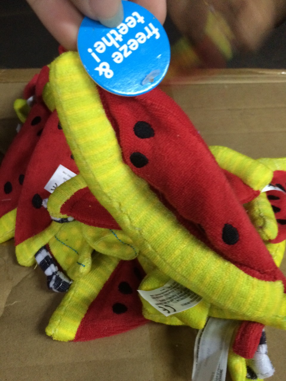 CH813 ของเล่นผ้าแตงโมผ้าไว้กัดเล่น ของแท้ ชิ้นละ