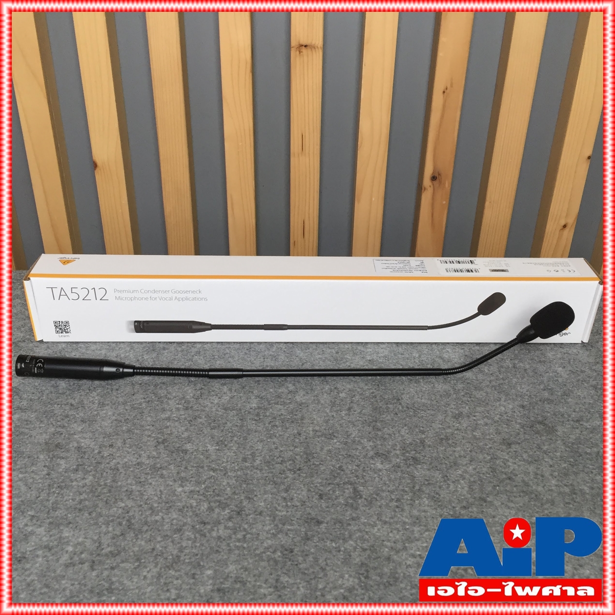 BEHRINGER TA-5212 ก้านไมค์คออ่อน ไมโครโฟนสำหรับประกาศแบบก้าน Behringer TA 5212 เป็นไมค์แบบคอนเด็นเซอร์ TA5212 TA 5212 +++ เอไอ-ไพศาล
