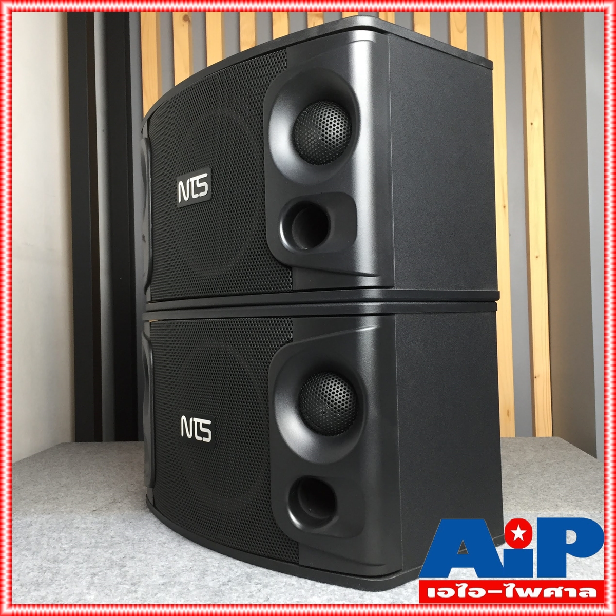 1คู่ NTS OK-105 ตู้ลำโพงคาราโอเกะ10" OK 105 OK105 ตู้ลำโพงNTS ตู้ลำโพง10นิ้ว เครื่องเสียงคาราโอเกะ เอไอ-ไพศาล
