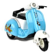 FY362A-12D ของเล่นโมเดลรถเวสป้าเหล็ก รถของเล่น รถมอไซค์เหล็ก รถเล่นมือ คันละ sale