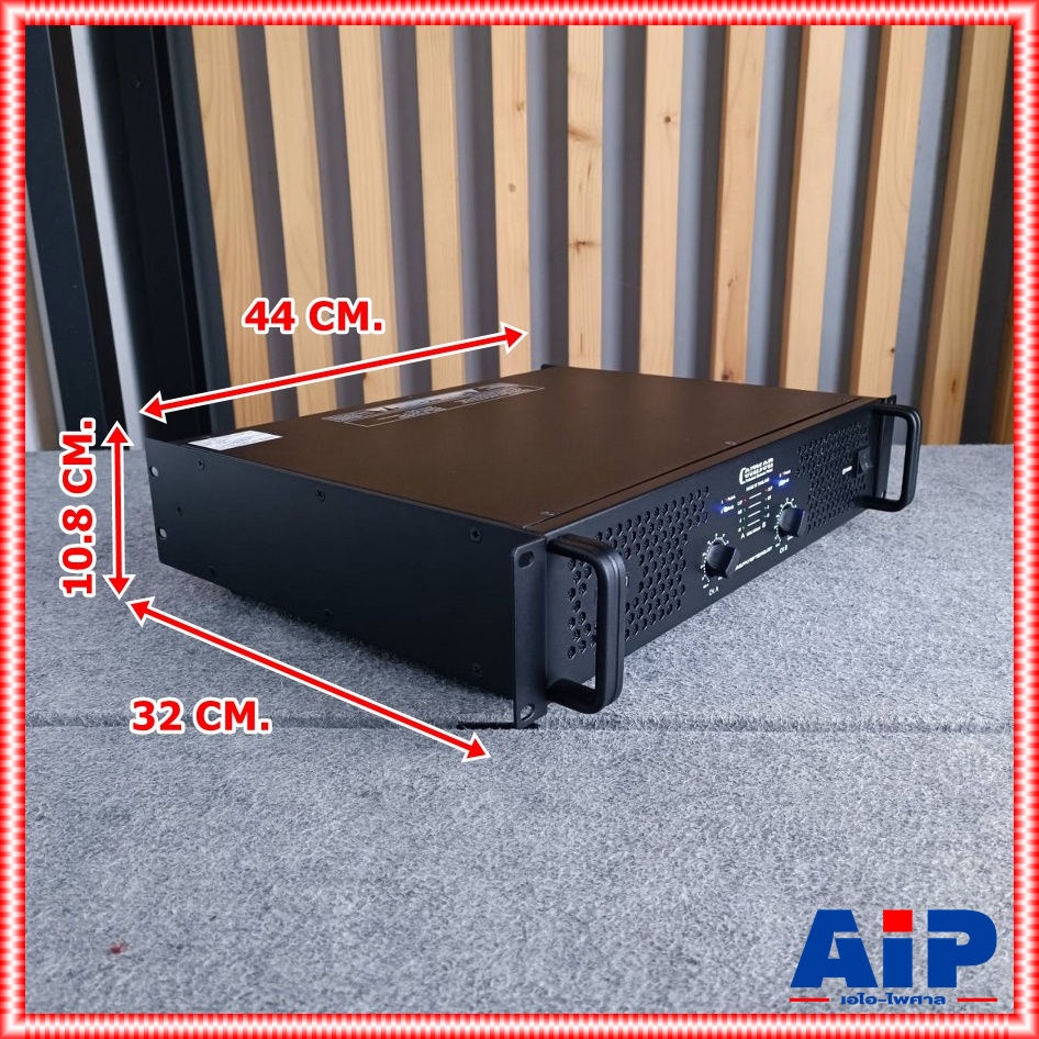 COMSON PA-400 poweramp เพาเวอร์แอมป์ แอมป์ เครื่องขยายเสียง หม้อแปลง มีครอสแยกซับเบส Power Amplifier COMSON รุ่น PA 400 PA400 เอไอ-ไพศาล