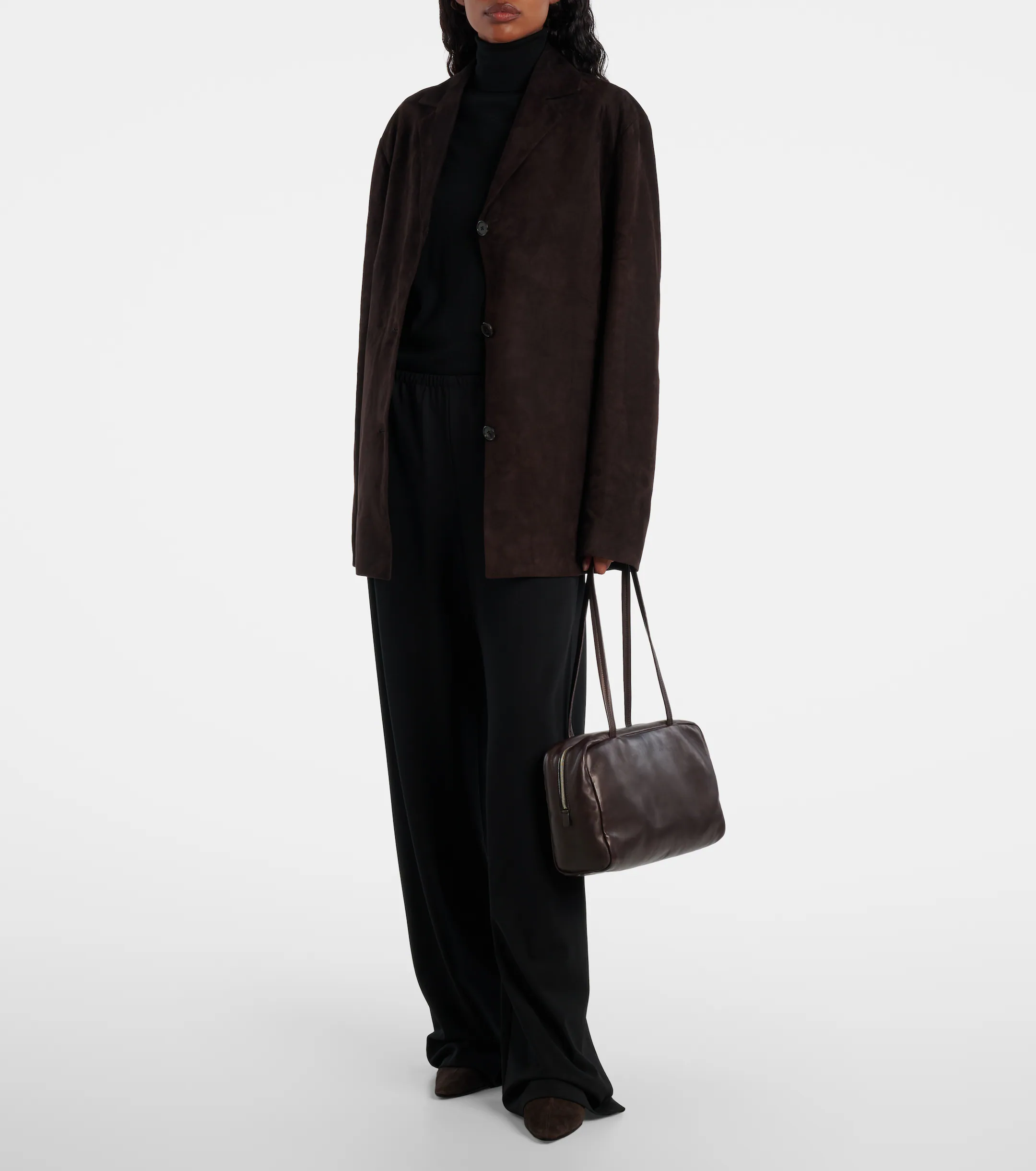 กระเป๋าหนังแกะ THE ROW Astra leather tote bag มี 2 สี หนังนุ่มมาก สินค้าใหม่ ของแท้