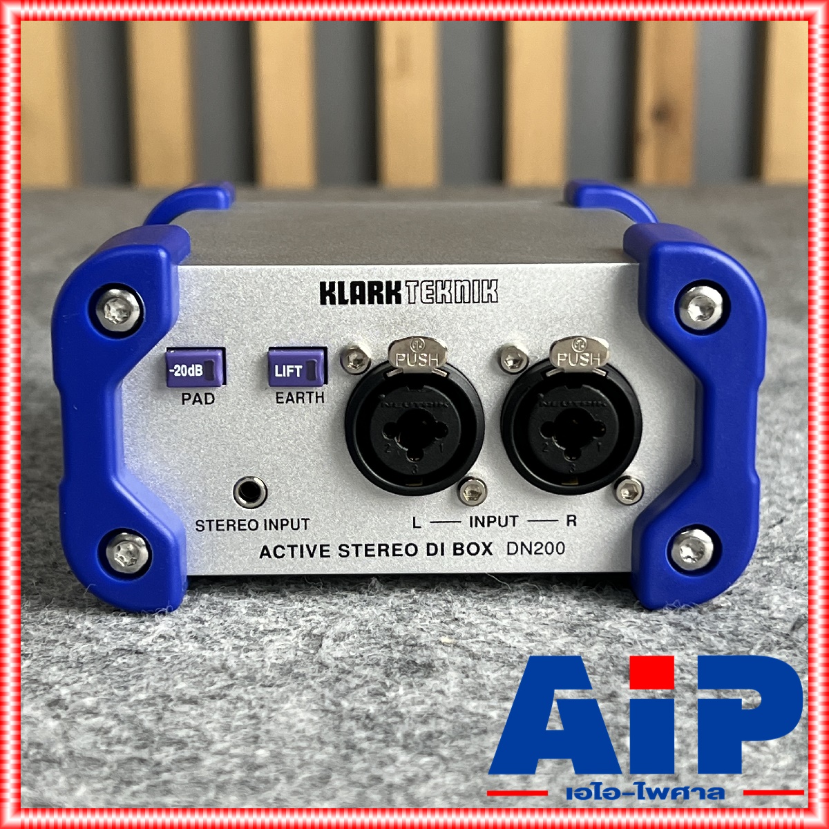 KLARK TEKNIK DN-200 2ch actiive DI Active Stereo Direct Box แอคทีฟ ไดเร็ก บอกซ์ DN 200 DN200 +++