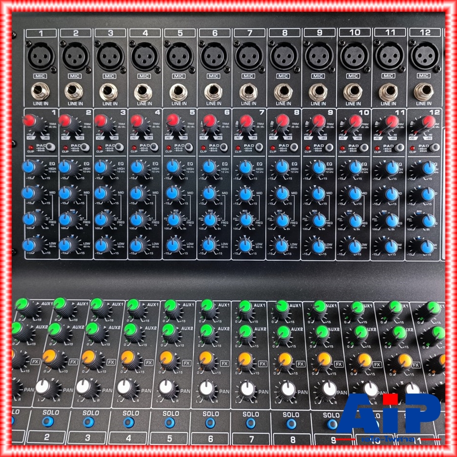 PROEUROTECH PMX-P12950 X4 POWERMIXER+บูลทูส เพาเวอร์มิกเซอร์ รุ่นใหม่ โปรยูโรเทค 12 ช่องไมค์ 4 ช่องขับลำโพง 950 วัตต์ ตัดความถี่ซับได้ PMXP12950X4 เอไอ-ไพศาล