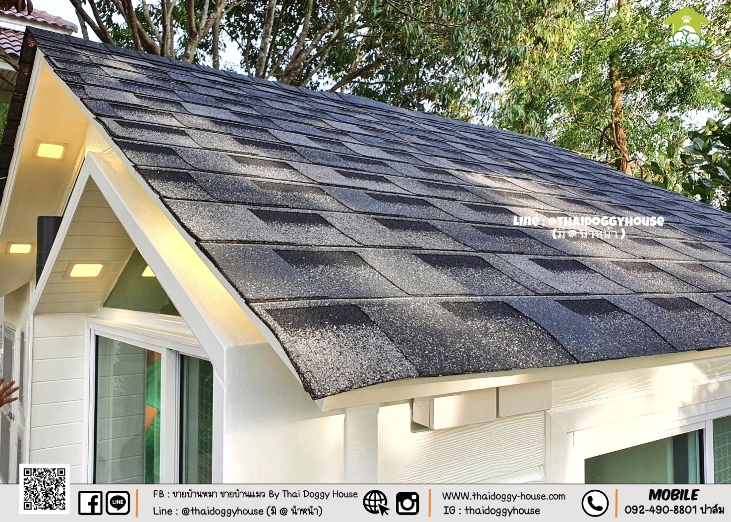 🏡 🐈 บ้านแมวติดแอร์ " 𝐍𝐎𝐑𝐃𝐈𝐂 𝐒𝐓𝐘𝐋𝐄 " ฟังก์ชั่นครบ หลังใหญ่ กระจกบานใหญ่เปิดรับแสงธรรมชาติได้ดี โทนบ้านสีขาวทำให้ดูเรียบง่าย สบายตามากขึ้น 