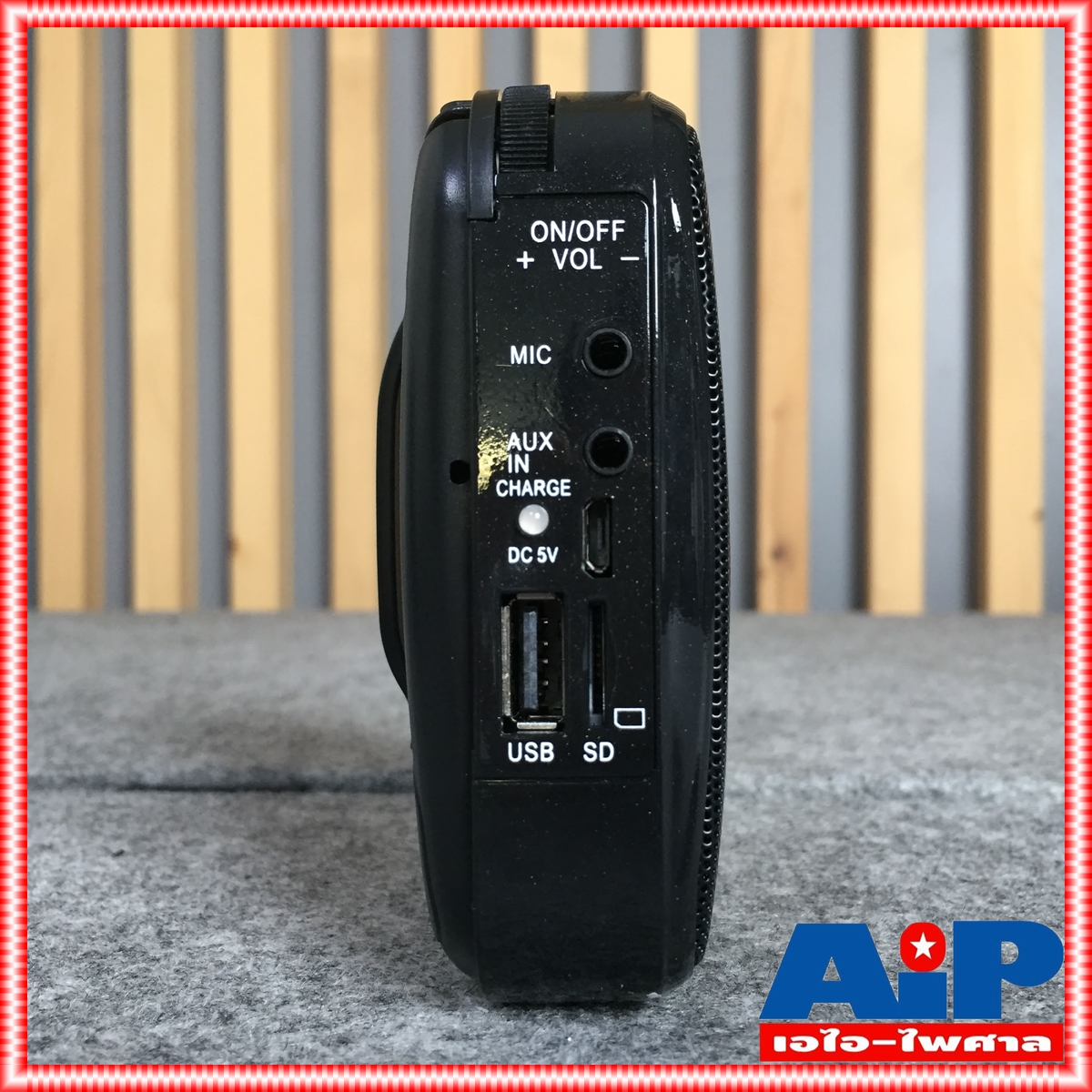 DECCON PWS178 เครื่องเสียงคาดเอว บลูทูธ ตู้ลำโพงอเนกประสงค์ Deccon PWS-178 USB Bluetooth FM MIC REC ตู้ลำโพงอัดเสียง ตู้คาดเอว ตู้เพลง ตู้ลำโพงพร้อมไมค์ ไมค์ครอบหู ลำโพง