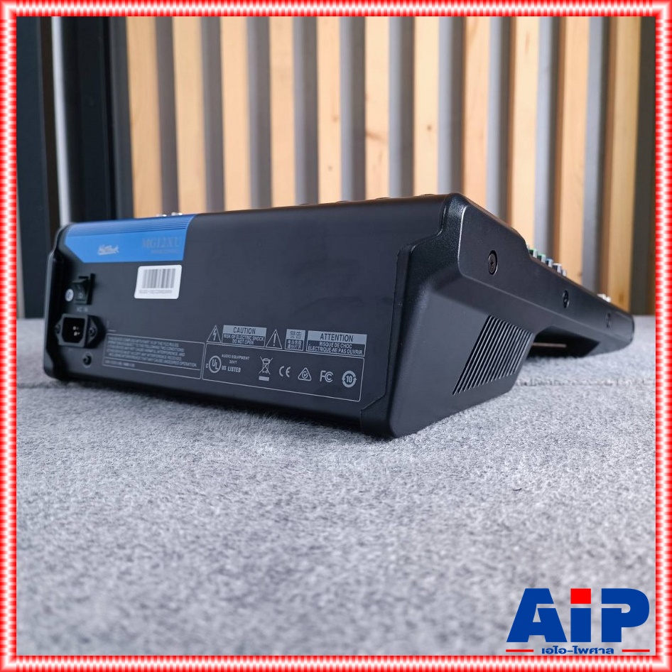 HOTROCK MG-12XU USB MIXER มิกซ์ มิกเซอร์ มิกซ์ฮอทร็อค เครื่องเสียง เครื่องปรับแต่งเสียง MIX MG12 XU MG 12XU เอไอ-ไพศาล