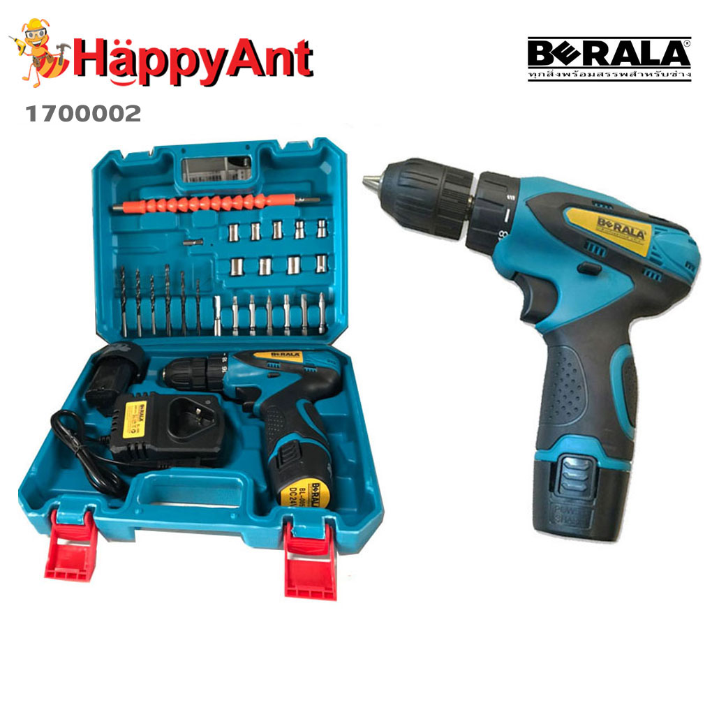 1700002 BERALA สว่านไร้สาย 2 ระบบ BL-005